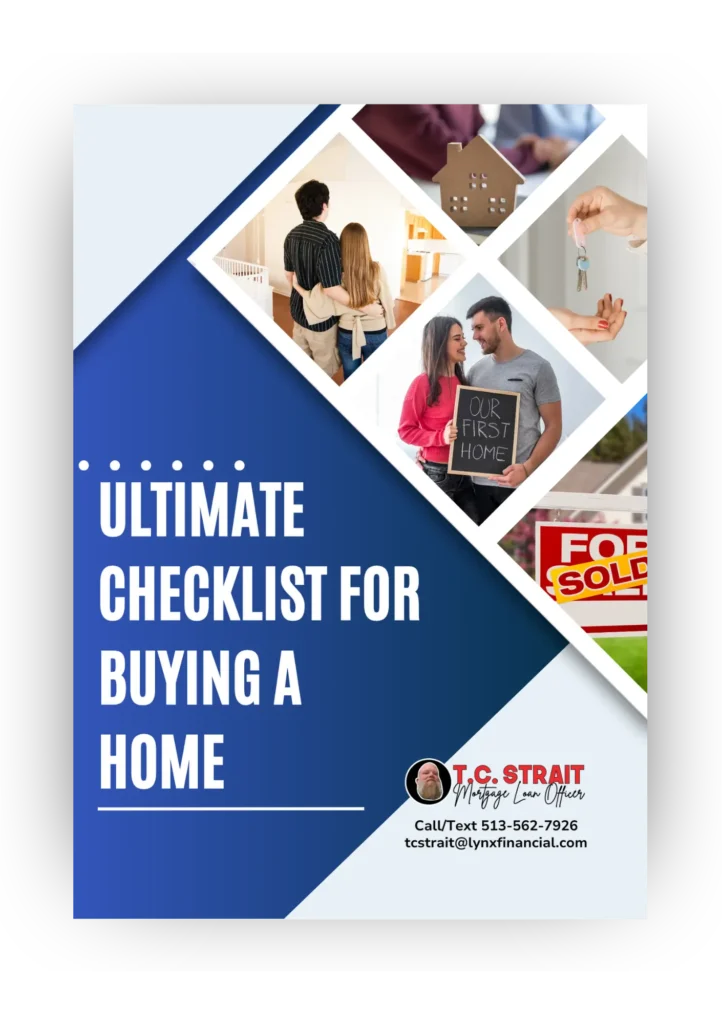 Cover of the Free Ohio Homebuyer Survival Guide PDF - Mortgage tips for first-time buyers by T.C. Strait
